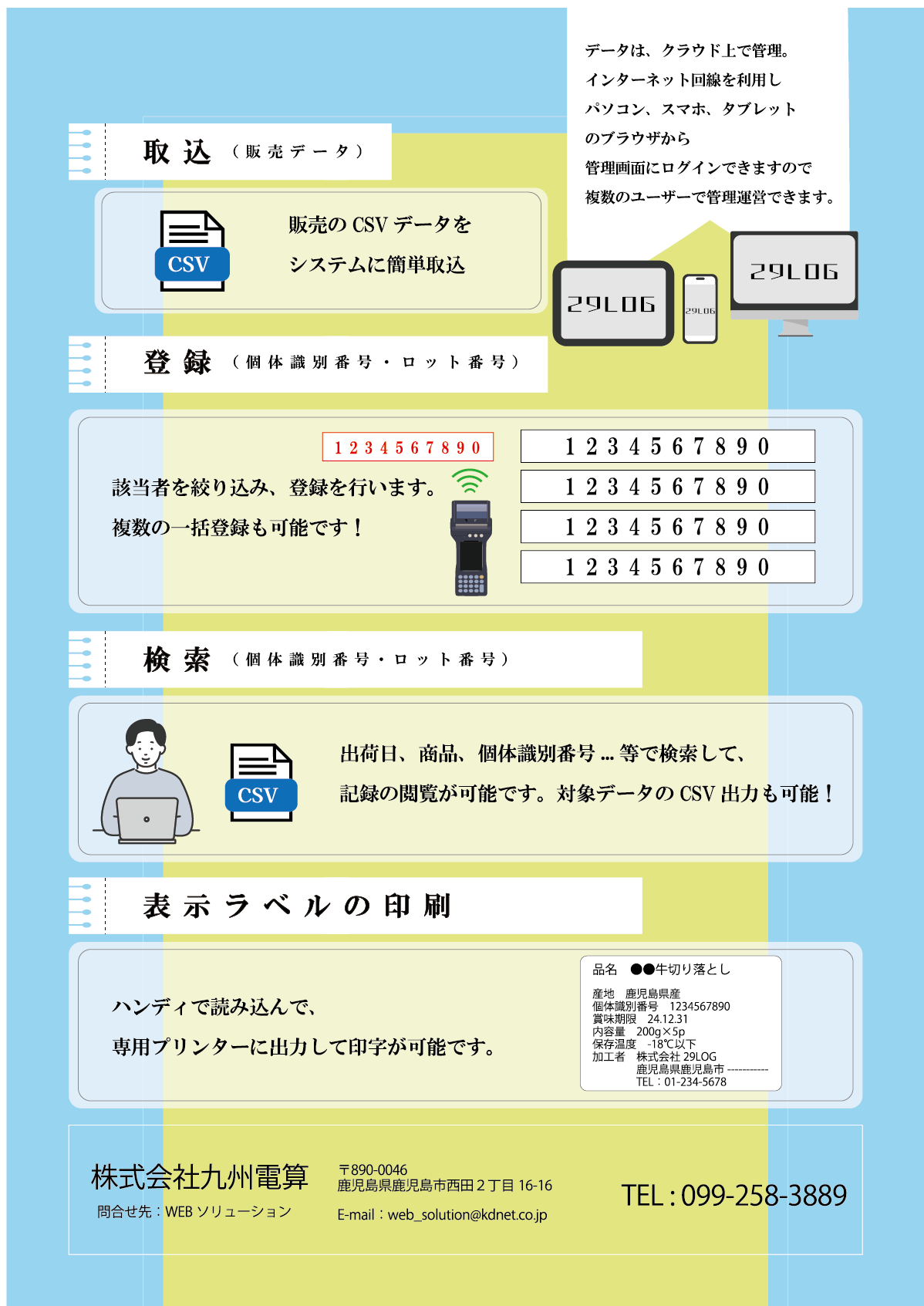 識別番号管理システム29LOG